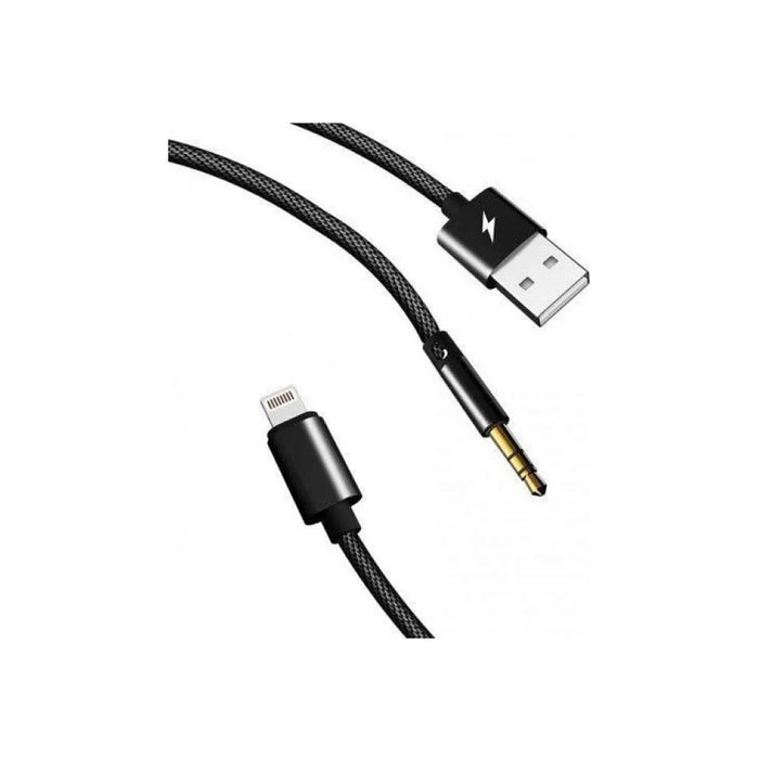 Mcdodo 2in1 Audio Charging Cable IOS to 3.5mm 1.2m CA-3461