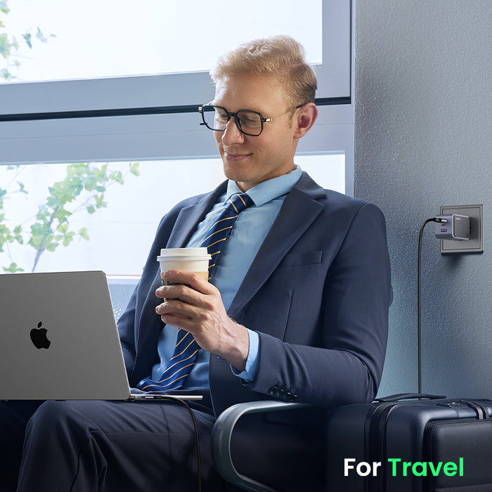 Ugreen Nexode S 3-Port USB-A + 2xUSB-C 65W GaN Fast Charger (X553/45223)