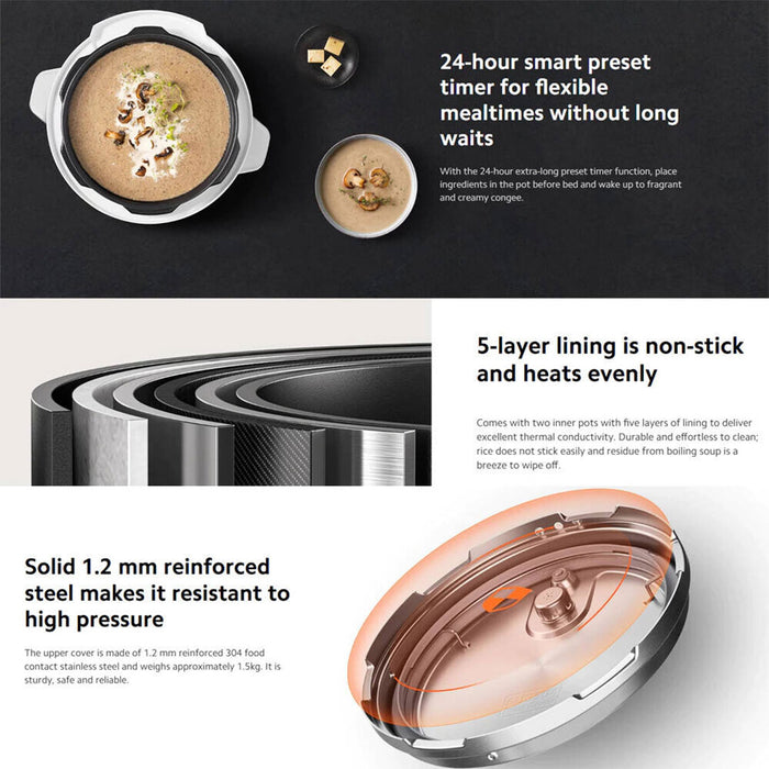 Xiaomi Electric Pressure Cooker 4.8L