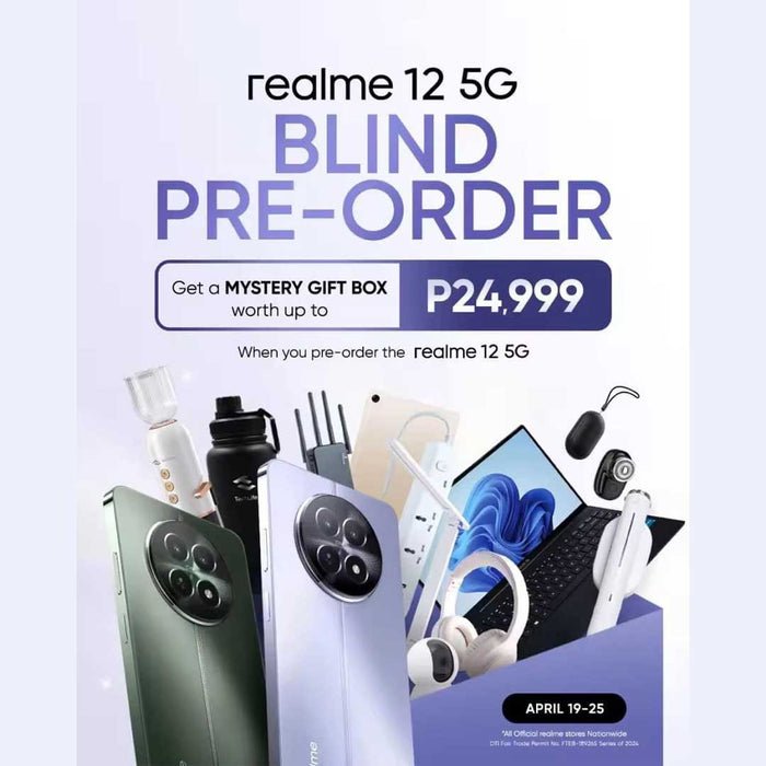 Realme 12 5G (PRE-ORDER) with Mystery Gift box