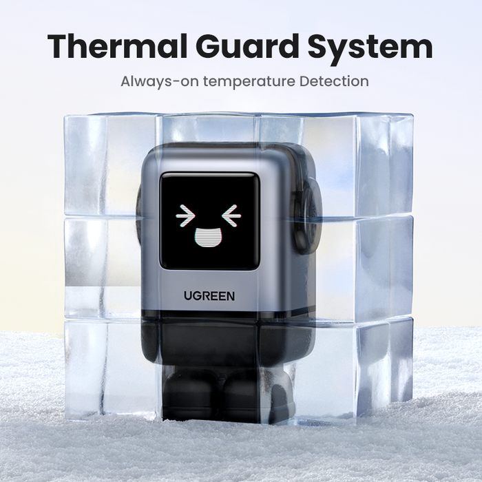 UGREEN USB-A+3USB-C Nexode 100W Robot Gan Tech Fast Charger (X688/45514B)