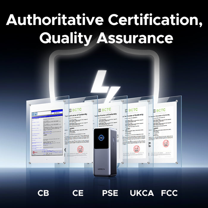 UGREEN Nexode 25000mAh Quick Charging 200W Power Bank (PB722/35525B)