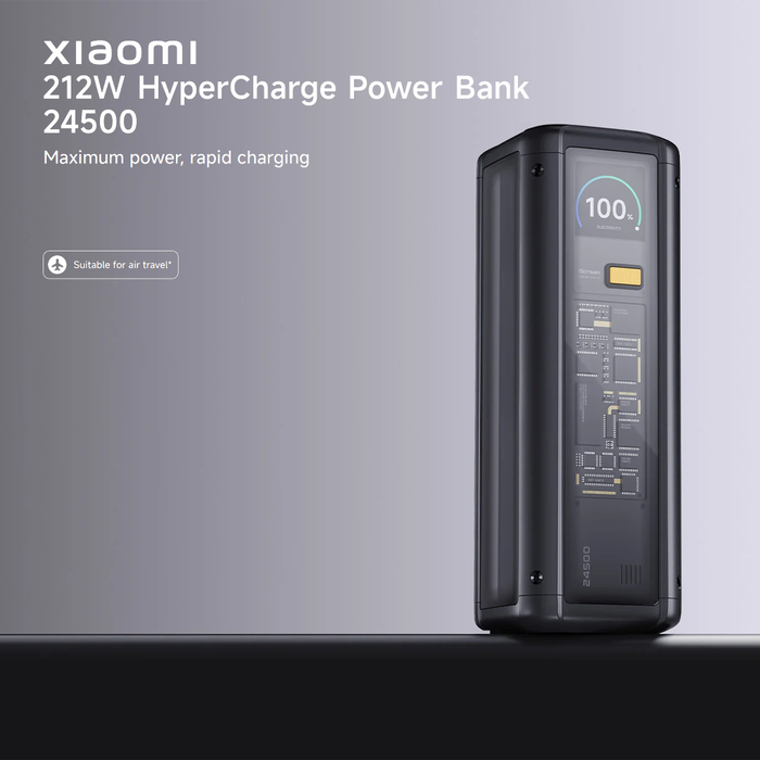 Xiaomi 212W Hypercharge Powerbank 24500