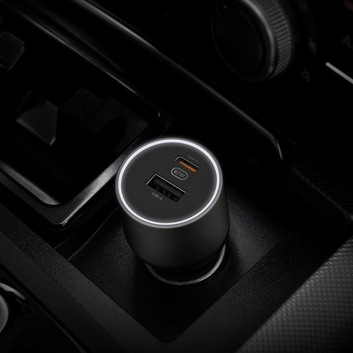 Xiaomi 67W Car Charger (USB A + Type-C)