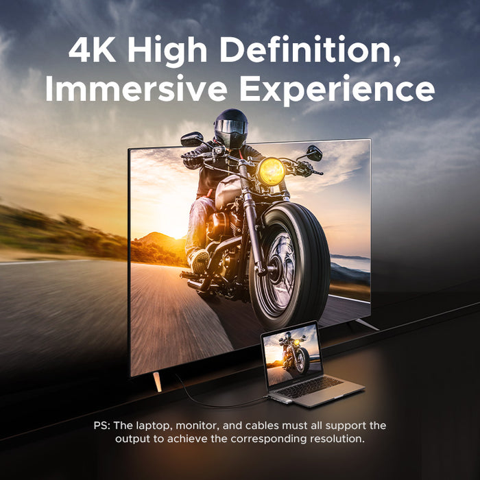 UGREEN Dual USB C Multi-Function Adapter Hub UGREEN CM380-80856