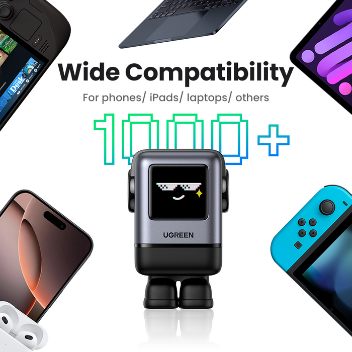 UGREEN USB-A+3USB-C Nexode 100W Robot Gan Tech Fast Charger (X688/45514B)