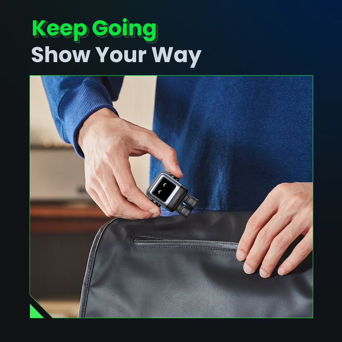 UGREEN Mini Robot Nexode 65W 3-Port PD GaN Fast Charger (CD361)