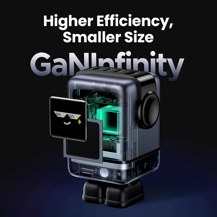 UGREEN USB-A+3USB-C Nexode 100W Robot Gan Tech Fast Charger (X688/45514B)