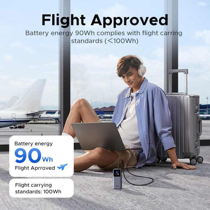 UGREEN Nexode 25000mAh Quick Charging 200W Power Bank (PB722/35525B)