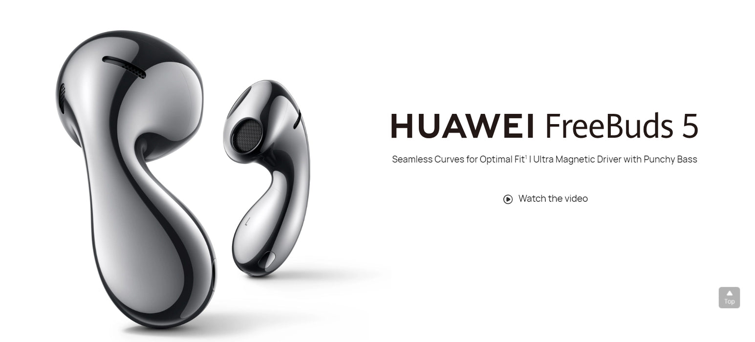 Huawei Freebuds 5 Seamless Curves for Optimal Fit1