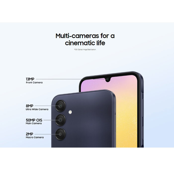 Samsung Galaxy A25 5G FREE Power Adapter+ SIM Card