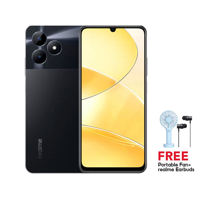 Realme C51 FREE Portable Fan+Techlife buds( for 64GB only!)