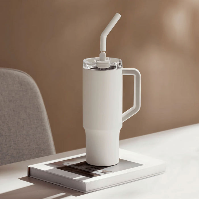 Xiaomi Straw Mug | 1L large capacity  | 316L stainless steel | Lock in heat and cold