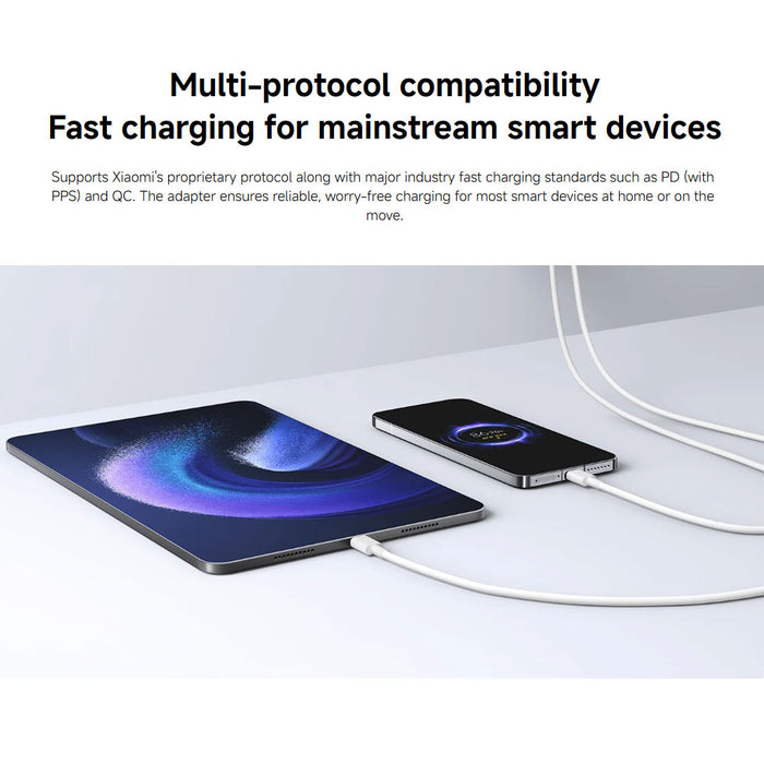 Xiaomi 90W Hypercharge Power Adapter 3- Port EU