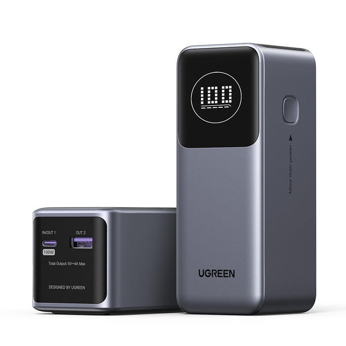 UGREEN Nexode 12000mAh Quick Charging 100W Power Bank (PB724/35526B)