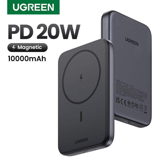 UGREEN Wireless Magnetic Power Bank 10000mAh PD 20W (PB561/25919)