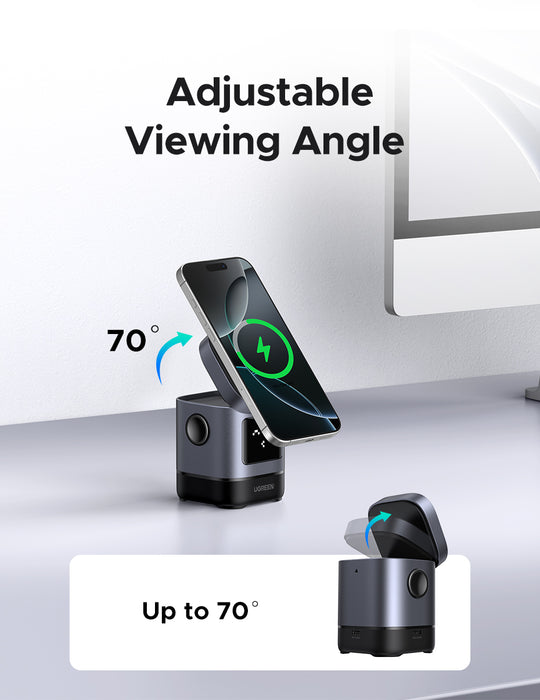UGREEN Uno Robot 2-in-1 15W Magnetic Wireless Charger UGREEN W709-45775