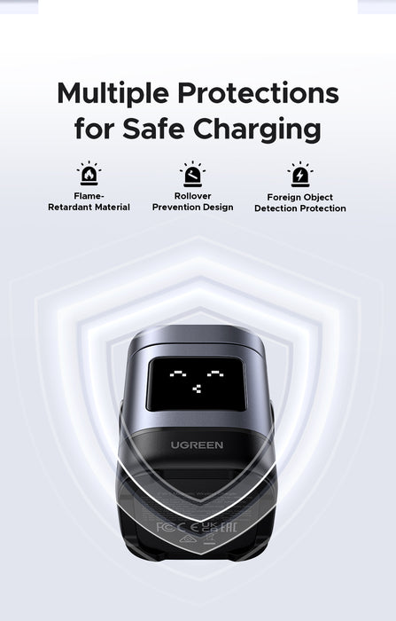 UGREEN Uno Robot 2-in-1 15W Magnetic Wireless Charger UGREEN W709-45775