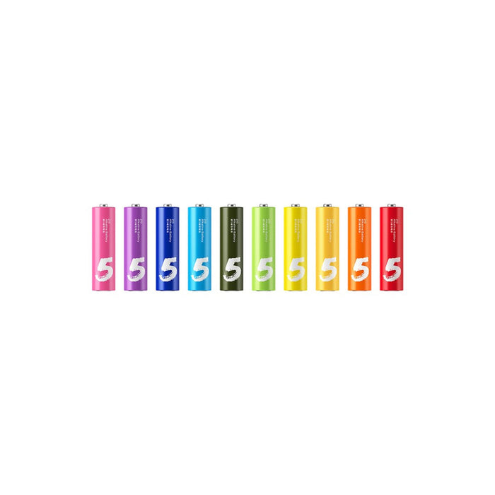 Xiaomi AA Rainbow Batteries (10 count)