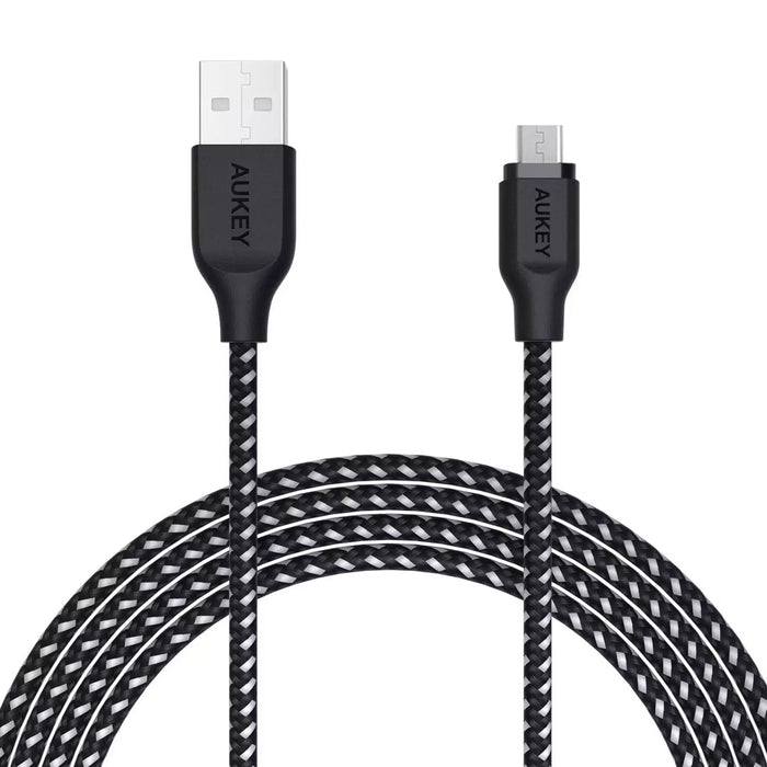 AUKEY CB-AM2 High Performance Nylon Micro USB Cable 2m