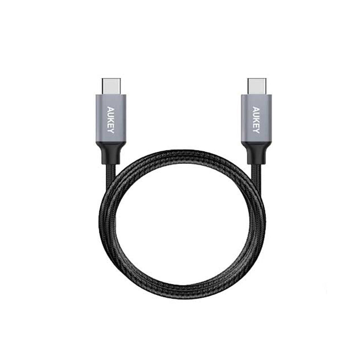   Aukey CB-CD5 Braided Nylon USB 2.0 C to C Cable 1m