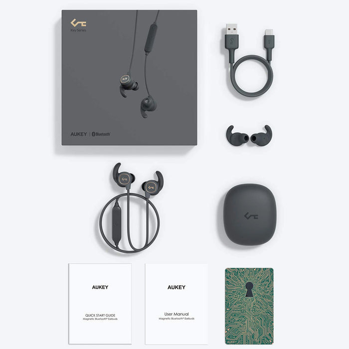 AUKEY EP-B60 Wireless Magnetic Sport Earphones Key Series