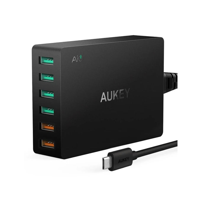 Aukey PA-T11 6 USB Port Qualcomm Quick Charge 3.0 Desktop Charger