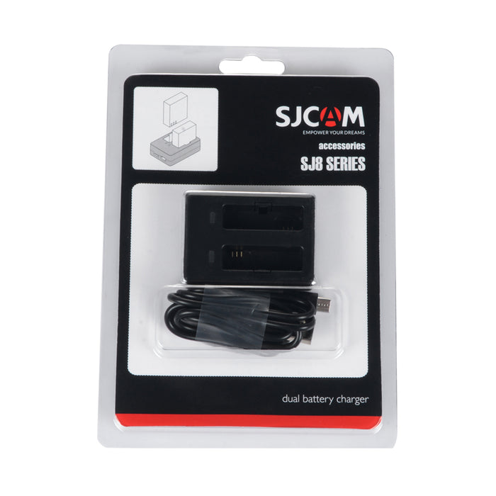 SJCAM Dual Battery Charger With LED Indicator