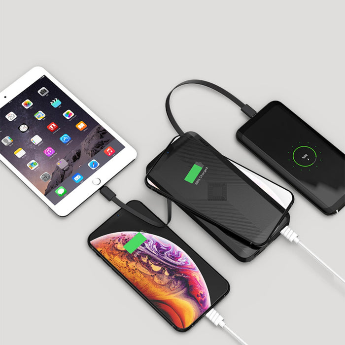 iWalk Scorpion Air Plus 12000mAh Power Bank With Wireless Charger Pad 18W PD + QC 3.0